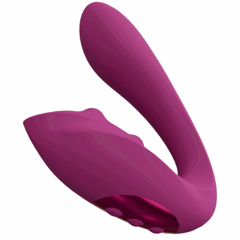 Yuki - Dual Motor G-Spot Vibrator met Masserende Parels - Roze