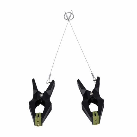 Hardwire Hangers - Zwart/Groen