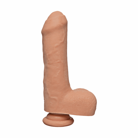 Uncut D - Realistic ULTRASKYN Dildo met Ballen - 7 / 18 cm