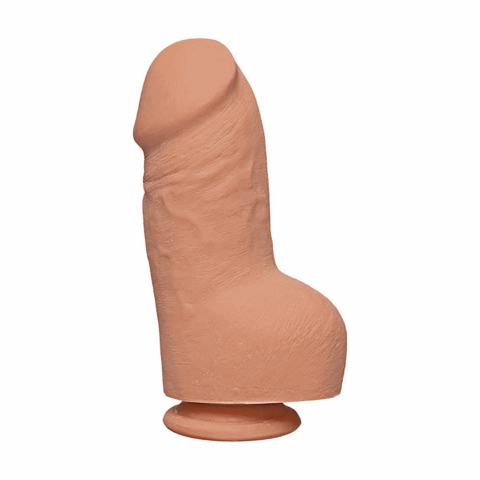 Fat D - Realistic ULTRASKYN Dildo met Ballen - 8 / 20 cm