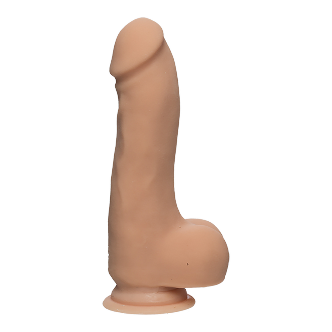 Master D - Realistische FIRMSKYN Dildo met Ballen - 7 / 18 cm