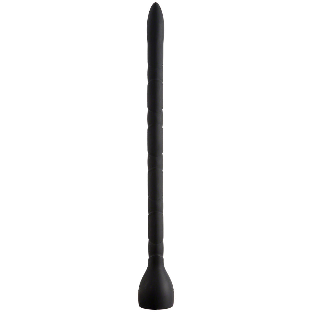 In Deep - Premium Silicone Anale Slang - Zwart