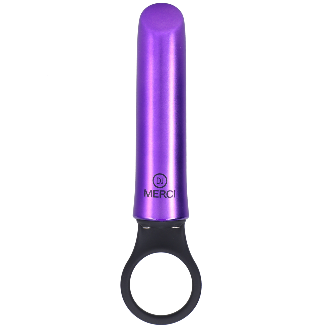 Power Play met Siliconen Grip Ring - Violet