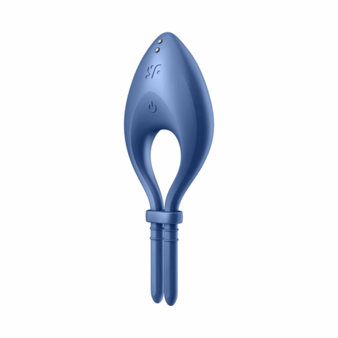 Bullseye - Vibrerende Cockring - Blauw