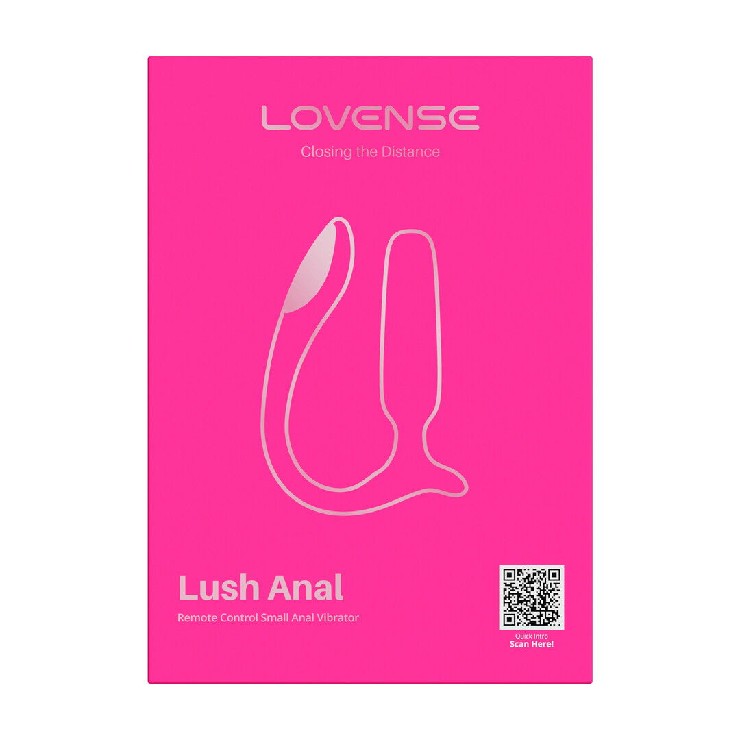 Lush Anal - Afstandsbediende Kleine Anale Vibrator - Roze - Afbeelding 3