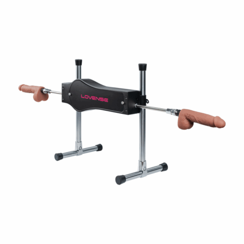 Lovense Seksmachine - App-bestuurde Automatische Verstelbare Duwkracht - Zwart