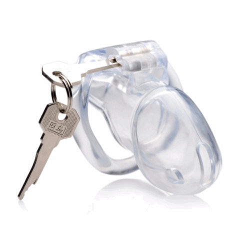 Duidelijke Captor - Kinky Cage met Sleutels - Medium