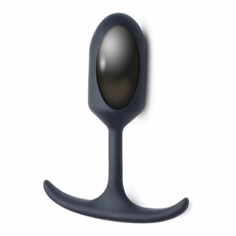 Premium Siliconen Gewogen Anaalplug - Middelgroot