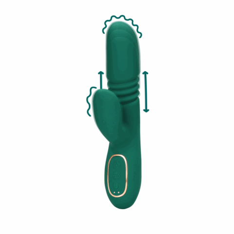 Stuwende en Verwarmende Rabbit Vibrator - Oude Zee