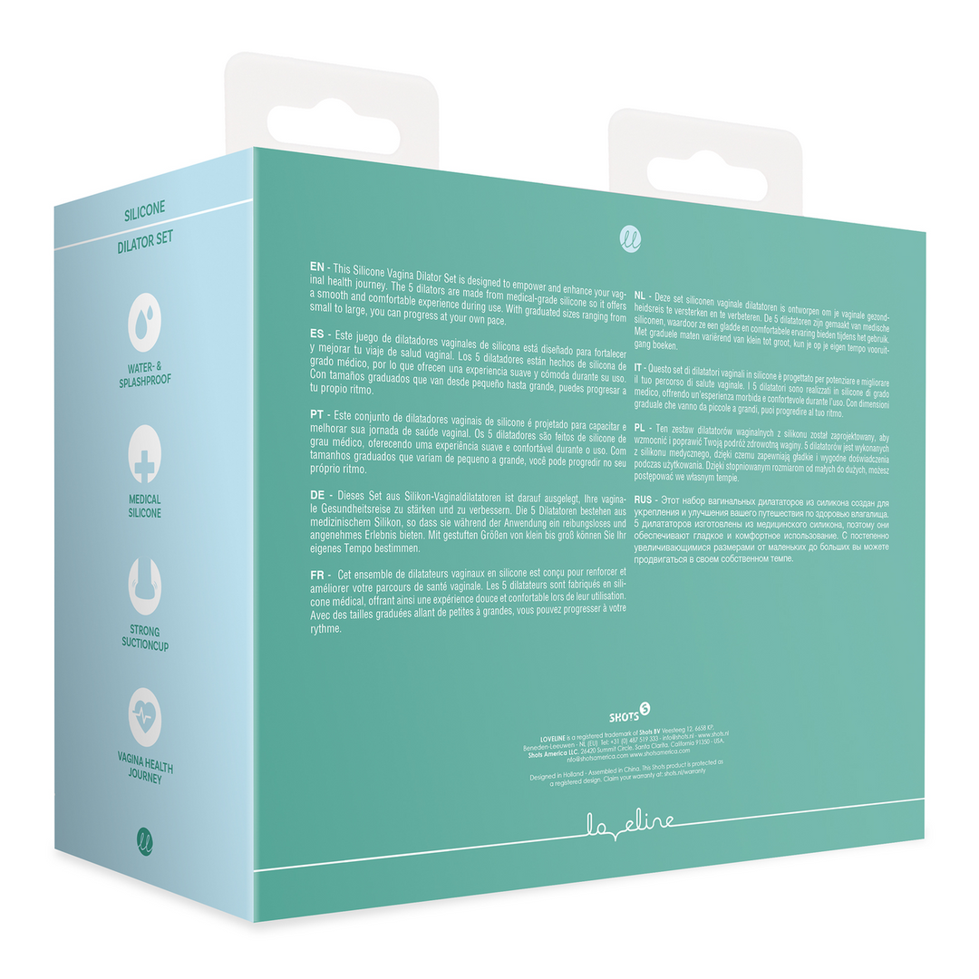 Siliconen Vagina Dilator Set - Multicolor - Afbeelding 3