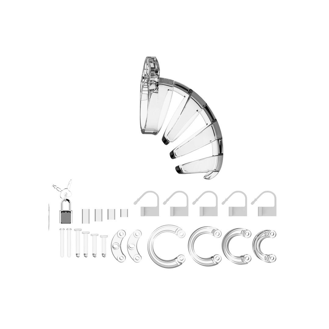 Model 02 Chastity Cock Cage - 3.5 / 9 cm - Afbeelding 3