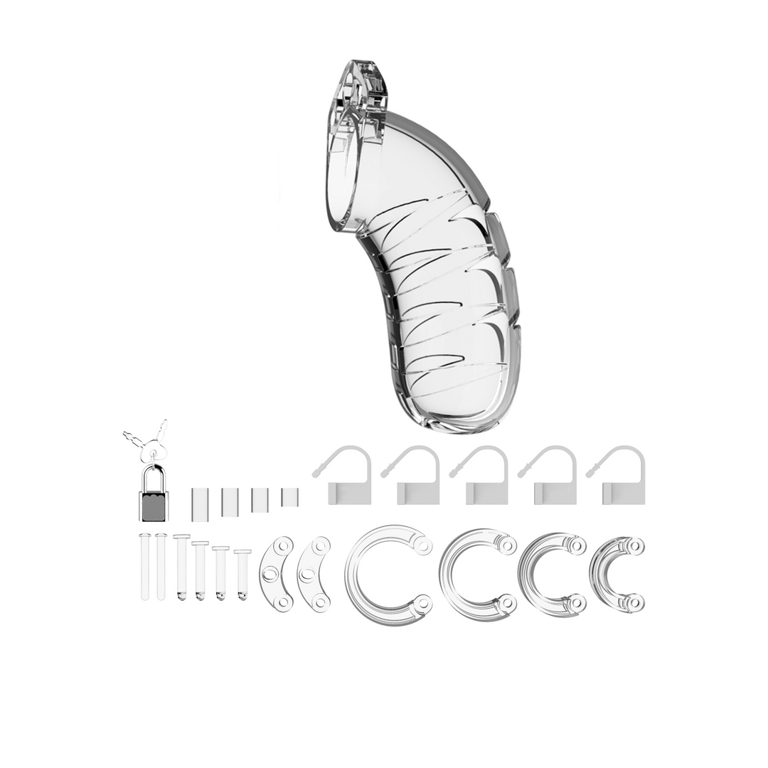 Model 04 Chastity Cock Cage - 4.5 / 11,5 cm - Afbeelding 3