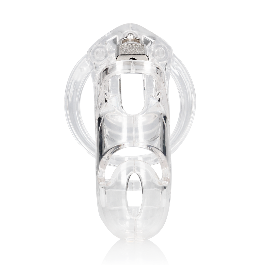 Model 26 - Chastity Cage - 4.5'' / 11,5 cm - Transparant - Afbeelding 3
