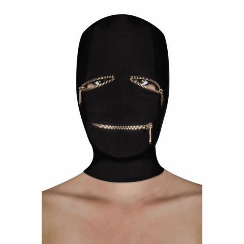 Extreme Zipper Mask met Oog en Mond Zipper