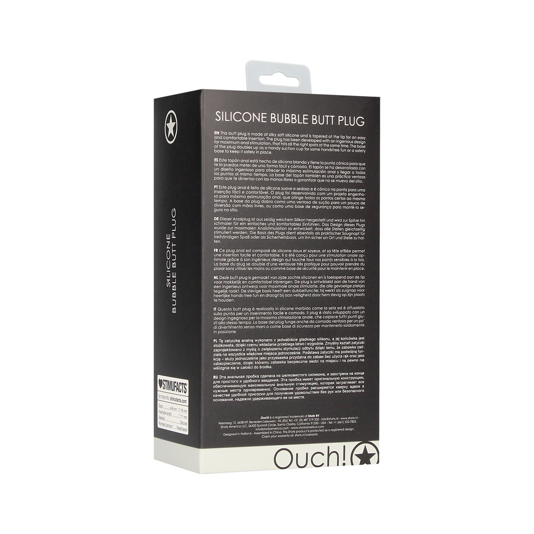 Bubble - Butt Plug - Afbeelding 3