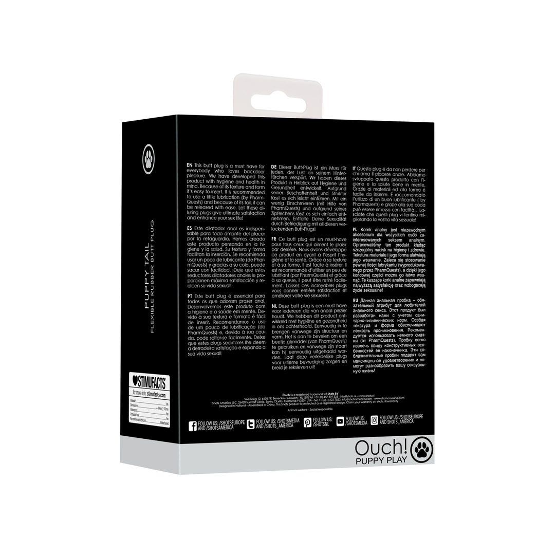 Flexibele Rubber Buttplug - Afbeelding 3