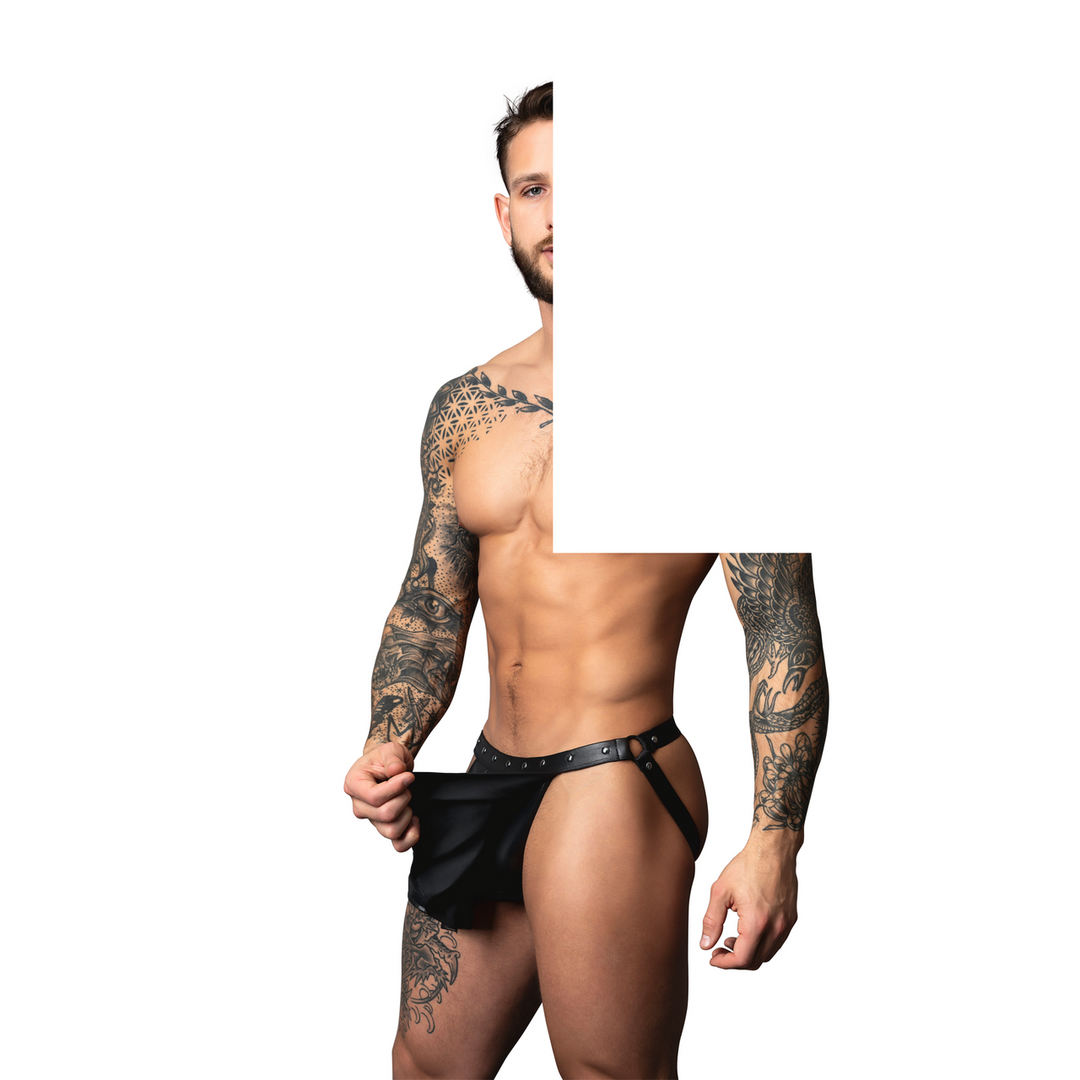 Spartacus - Rok Jock - L/XL - Zwart - Afbeelding 3