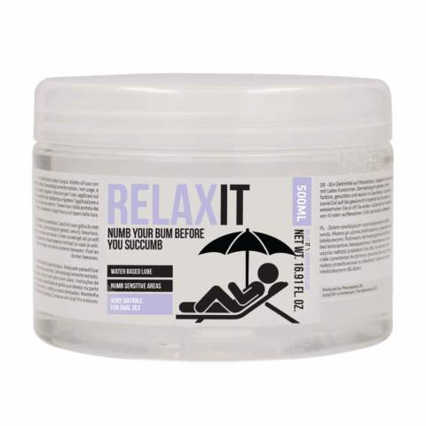 Relax It - Numb Your Bum Before You Succumb - 500 ml / 17 fl oz