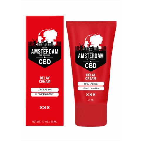 Original CBD uit Amsterdam - Delay Cream - 2 fl oz / 50 ml