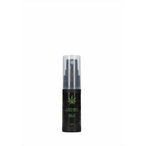 Cannabis met Hennepzaadolie Vertraging Spray - 0,5 fl oz / 15 ml