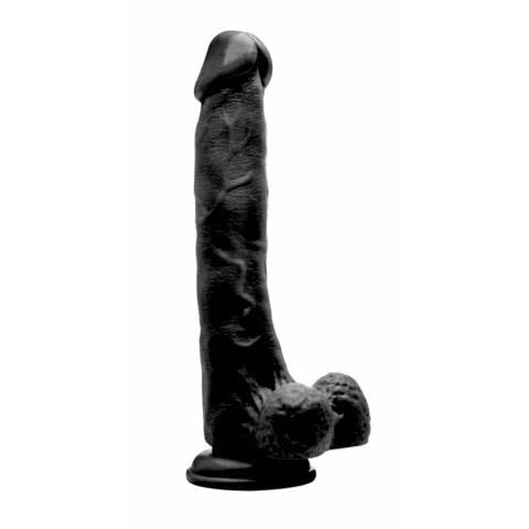 Realistische Cock met Scrotum - 10 / 25 cm