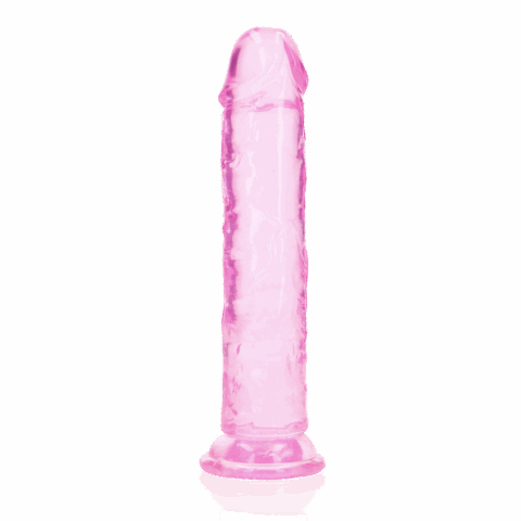 Rechtdoor Realistisch Dildo met Zuignap - 20 cm / 8''