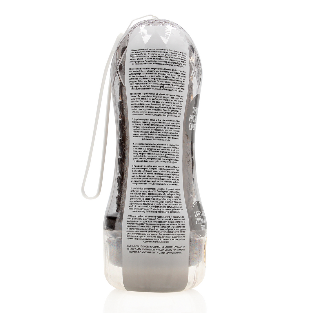 Easy Rider - Textured Masturbator - Zwart - Afbeelding 3