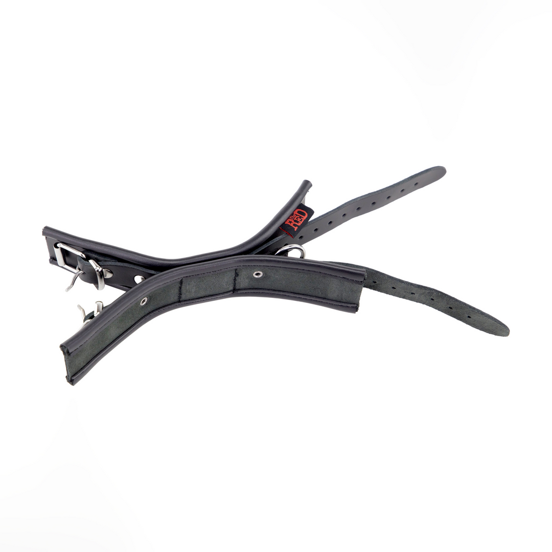 Leren Dubbele Handboeien - Zwart - Afbeelding 3