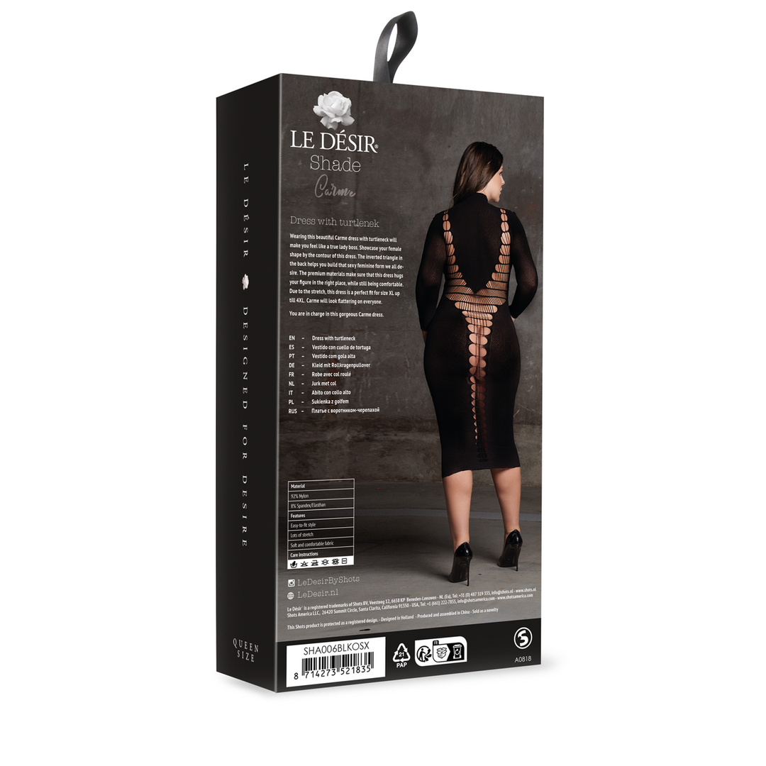 Carme XI - Jurk met Col - Plus Size - Afbeelding 3