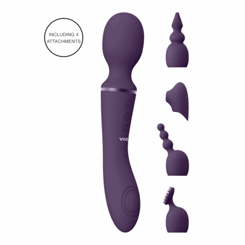 Nami - Pulse Wave  Vibrating Wand - Paars