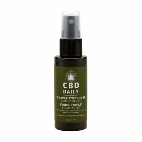 CBD Daily Active Spray met Drievoudige Actie - 2 fl oz / 60 ml