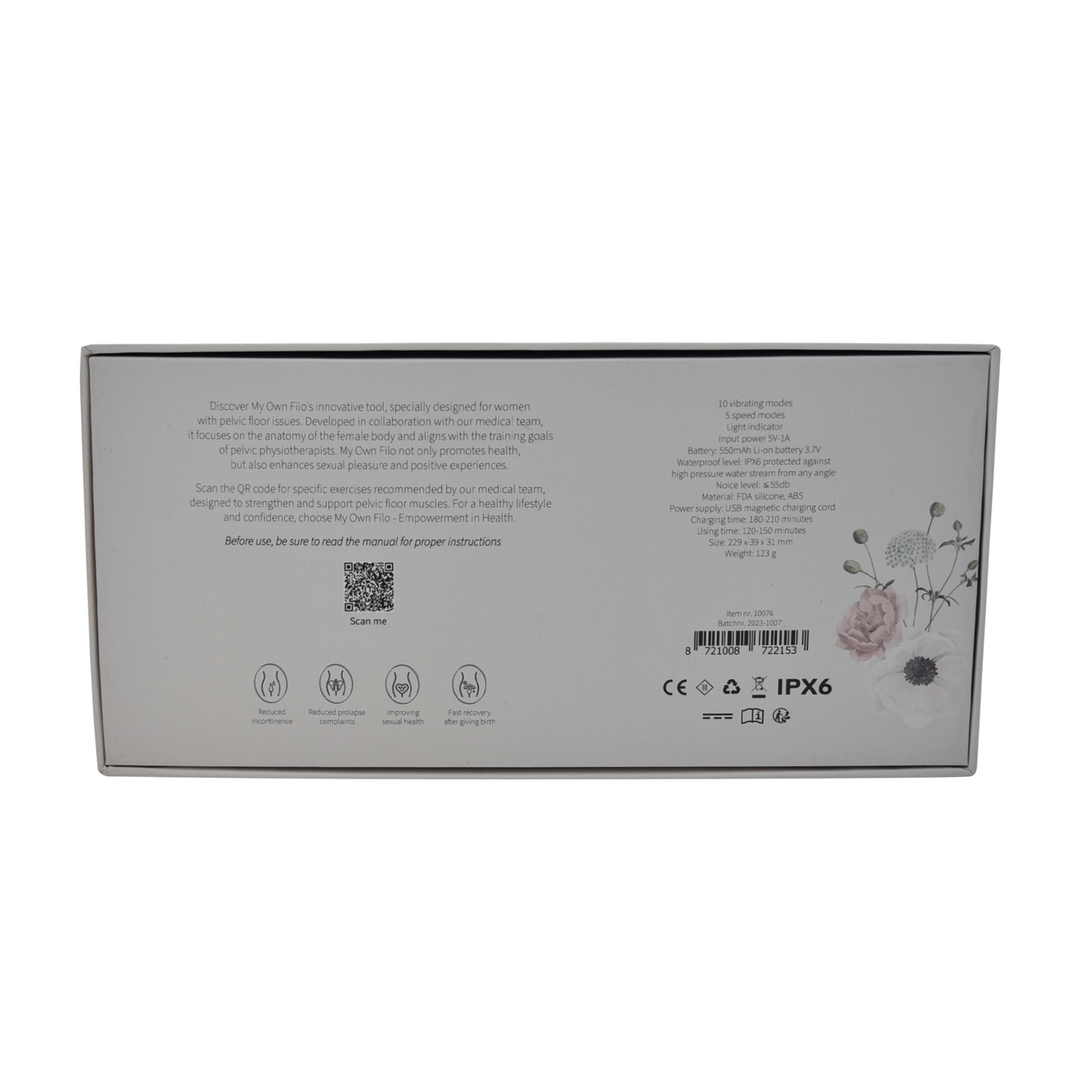 Tulp - Bekkenbodemondersteuner - Paars - Afbeelding 3