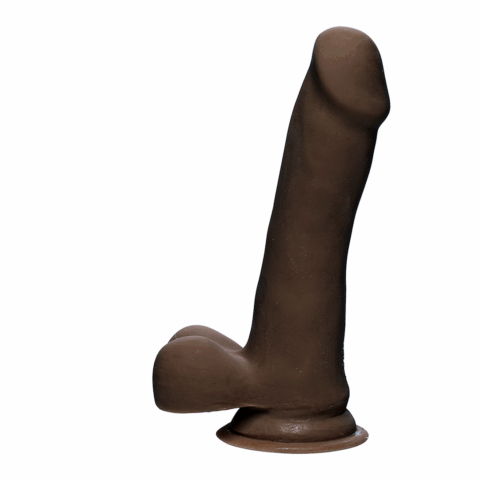 Slim D - Realistic ULTRASKYN Dildo met Ballen - 6 / 15 cm