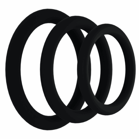 Tri-Pack Silicone Gasket - Cockring Set