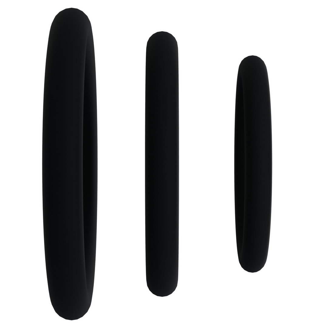 Tri-Pack Silicone Gasket - Cockring Set - Afbeelding 3