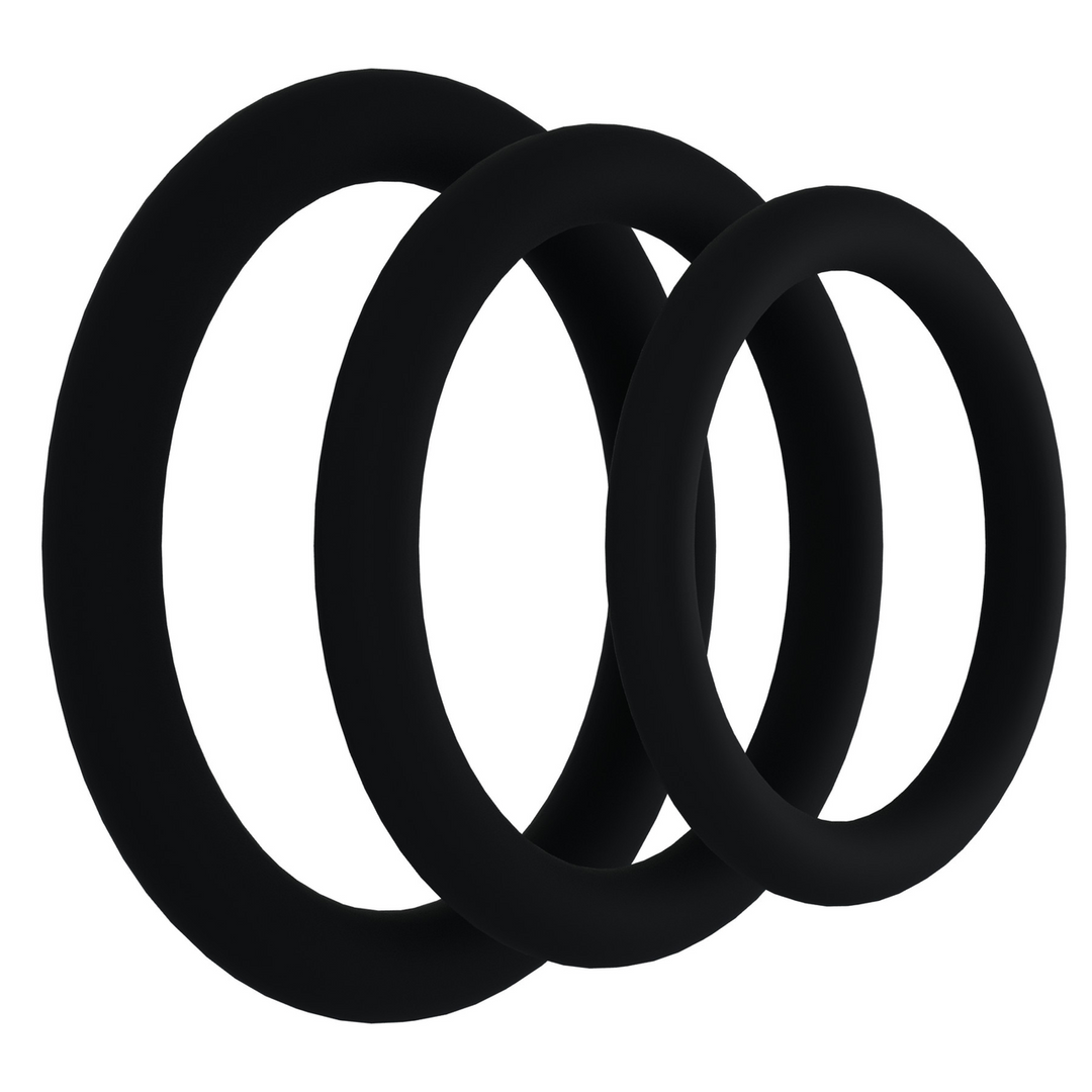 Tri-Pack Silicone Gasket - Cockring Set