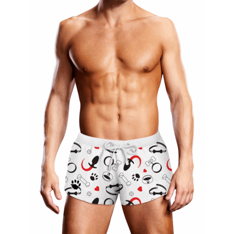 Zwemshort Puppie Print - S