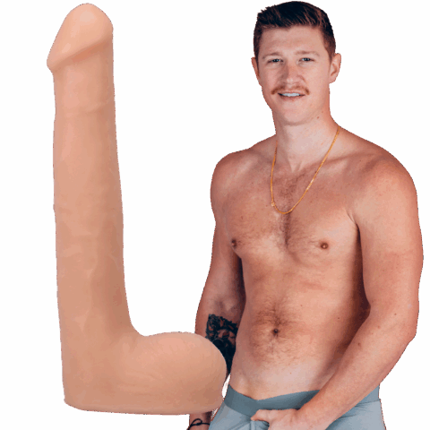 Oliver Flynn - Realistic ULTRASKYN Dildo - 10 / 25 cm - Vanilla