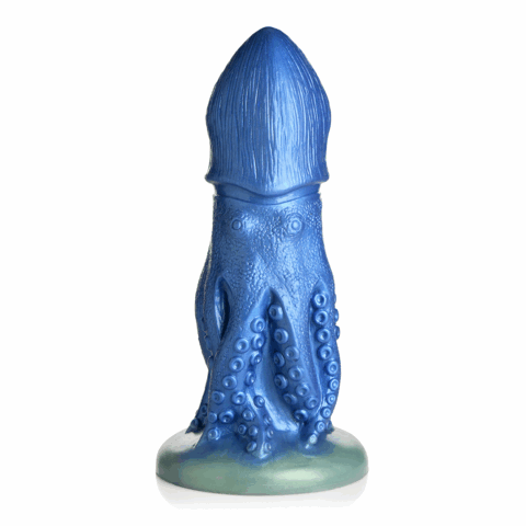 Cocktopus Octopus - Siliconen Dildo - Blauw
