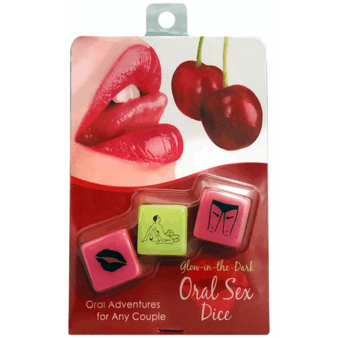 Glow-in-the-Dark Oral Sex Dobbelstenen