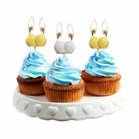 Glitterati - Boobie Kaars Set