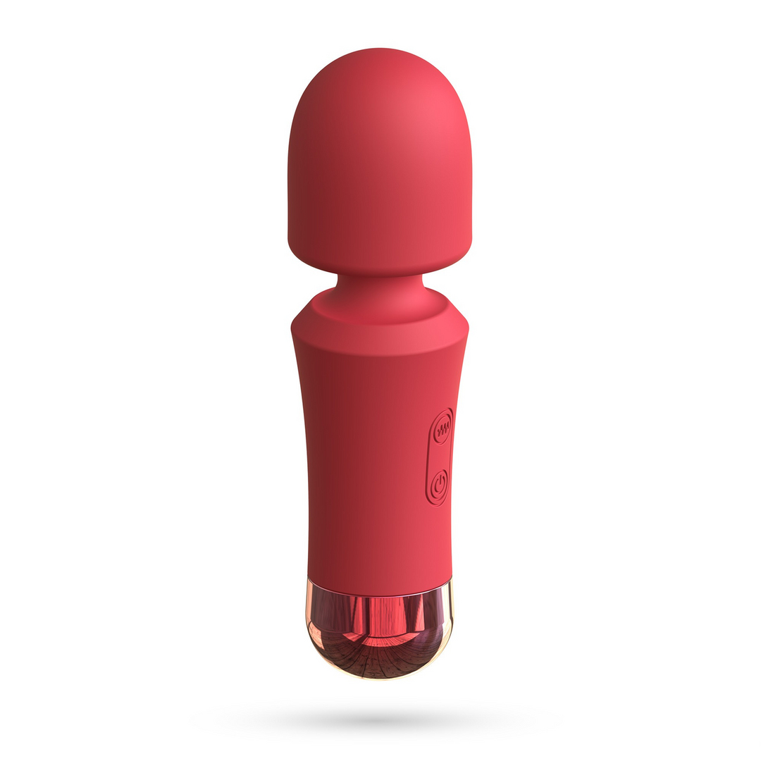 Wanda - Mini Oplaadbare Wand Massager - Terracotta - Afbeelding 3