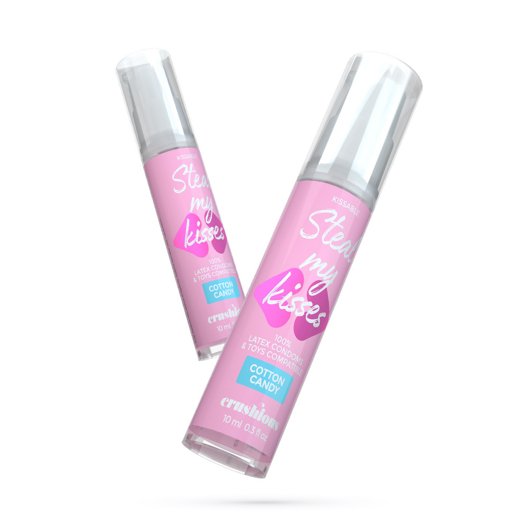 Steal My Kisses - Glijmiddel - Suikerspin Smaak - 0,3 fl oz / 10 ml - Afbeelding 3