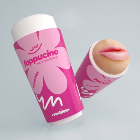 Fappucino Sweet Kiss - Mondmasturbeerkop - Roze