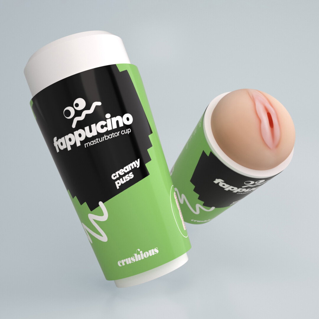 Fappucino Creamy Puss - Vaginale Masturbator Cup - Groen