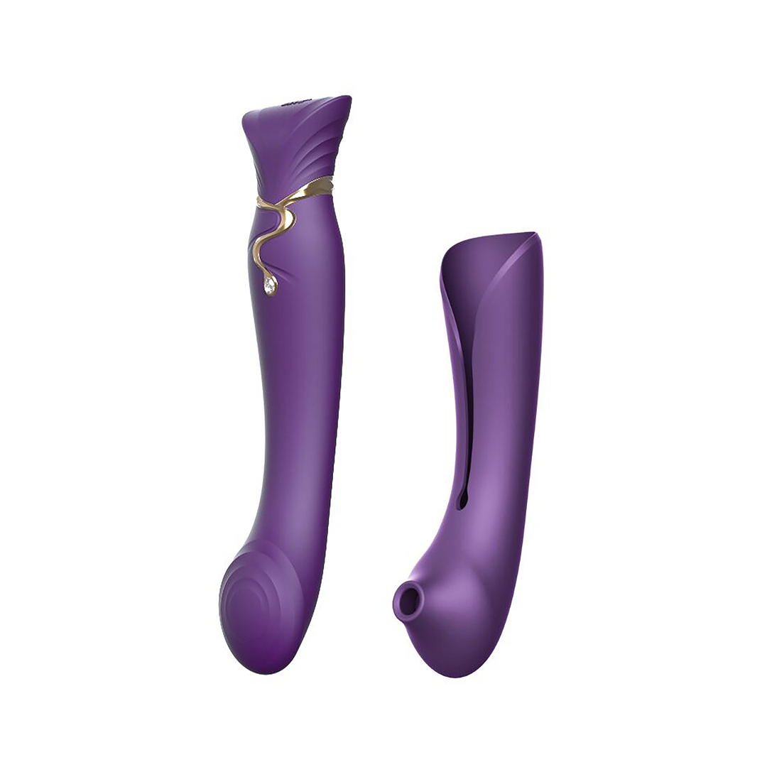 Queen - G-Spot Vibrator en Luchtdruk Stimulator - Afbeelding 3