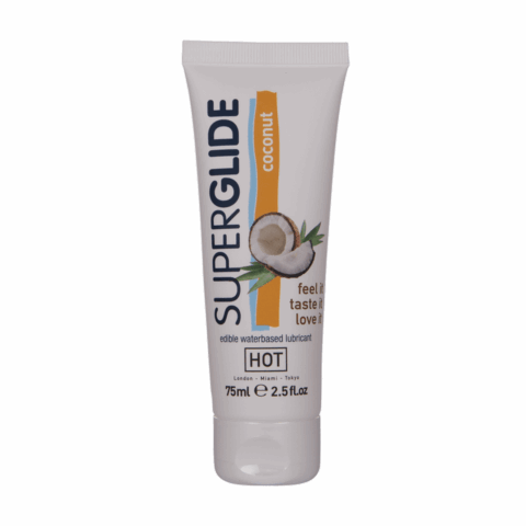 Superglide Eetbaar Waterbasis Glijmiddel - 3 fl oz / 75 ml