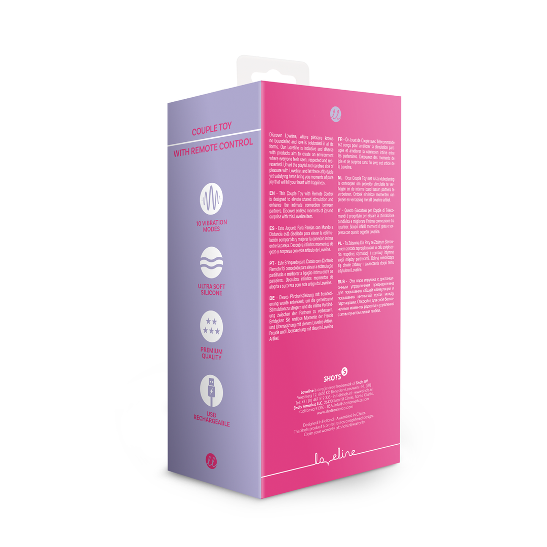 Koppel Speeltje met Afstandsbediening - Wilde Aardbei - Afbeelding 3