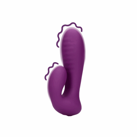 Ultra Soft Silicone G-Spot Vibrator - Orchidee Paars