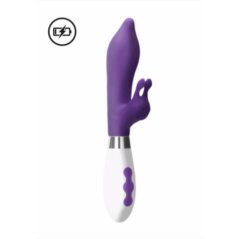 Adonis - Oplaadbare Rabbit Vibrator - Paars